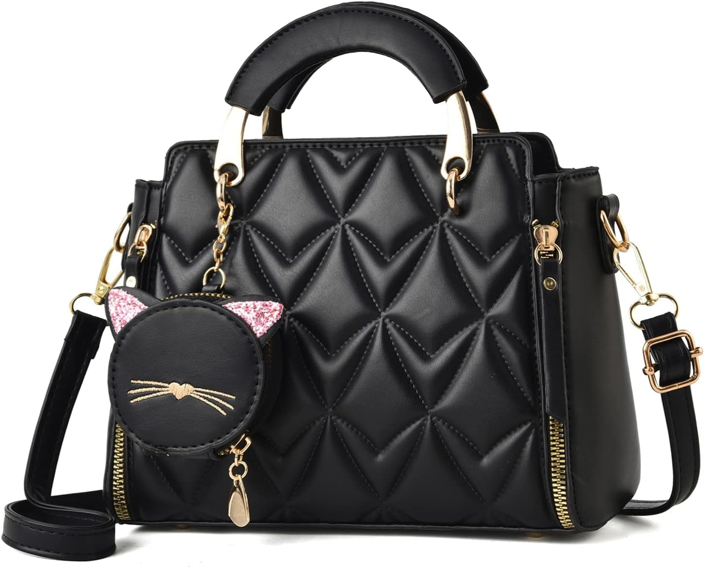 Kwuty Fashion Purses and Handbags for Women Ladies Crossbody Bags Top Handle Satchel Shoulder Bags Small Totes