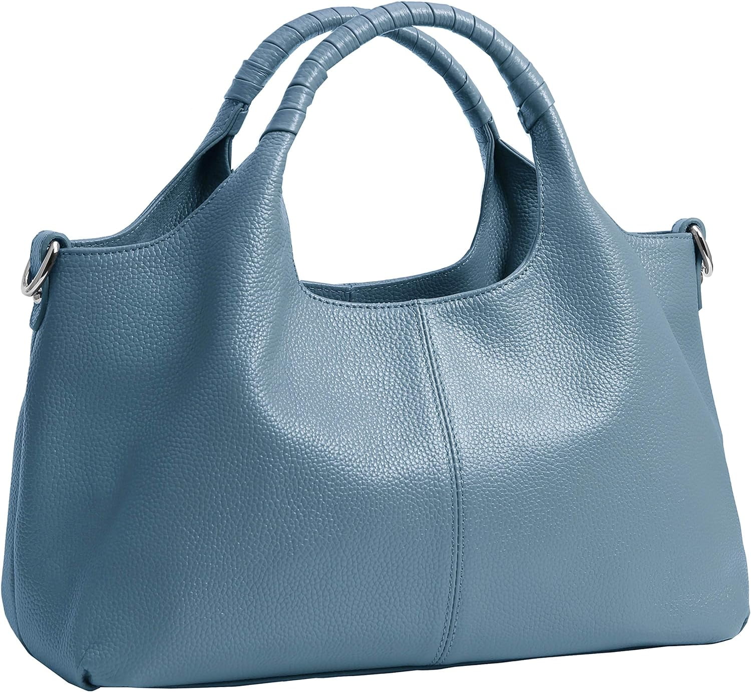 Kwuty Genuine Leather Shoulder Bags Purses and Handbags for Women Satchel Designer Cross Body Hobo Medium Size Tote