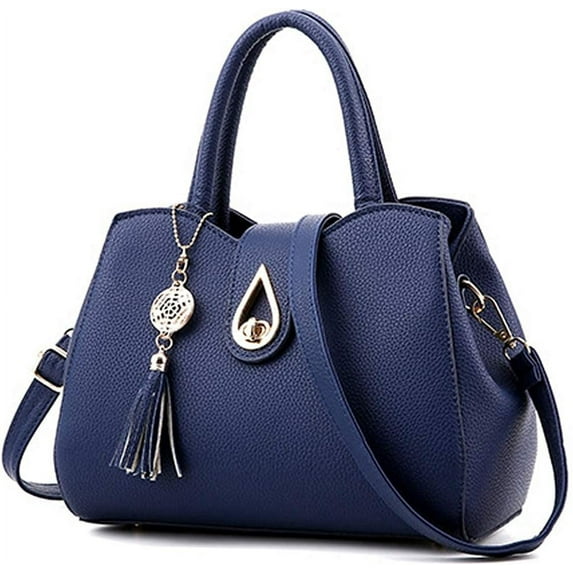 Kwuty PU Leather Purse for Women Ladies Top Handle Handbags Designer Work Cute Satchel Tote Bags