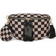 thumbnail image 1 of Kwuty Small Crossbody Sling Bag for Women Trendy - Fanny Packs Leather Chest Belt Bum Bag Anti Theft Purse for Travel, 1 of 9