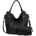 thumbnail image 1 of Kwuty Tote Bag for Women PU Leather Shoulder Bags Fashion Hobo Bags Large Purse and Handbags with Adjustable Shoulder Strap, 1 of 9