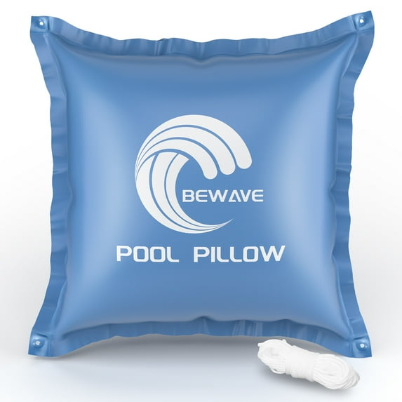 Kxuhivc Pool Pillow, Winterizing Air Pillow for Above Ground Winter Swimming Pool Covers, 4 x 4 Ft