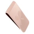 thumbnail image 1 of Ky & Co Rose Gold Tone Tennis Racquet Money Clip Mens Adult Male, 1 of 2