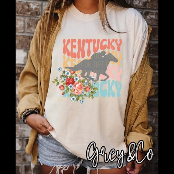 Ky Derby Shirt, Derby Horse Racing, Kentucky And Roses Design, Ky Derby Shirt, Gifts For Her, Kentucky Shirt Unisex S-5XL Hot Trending Shirt, Vintage Birthday Gift
