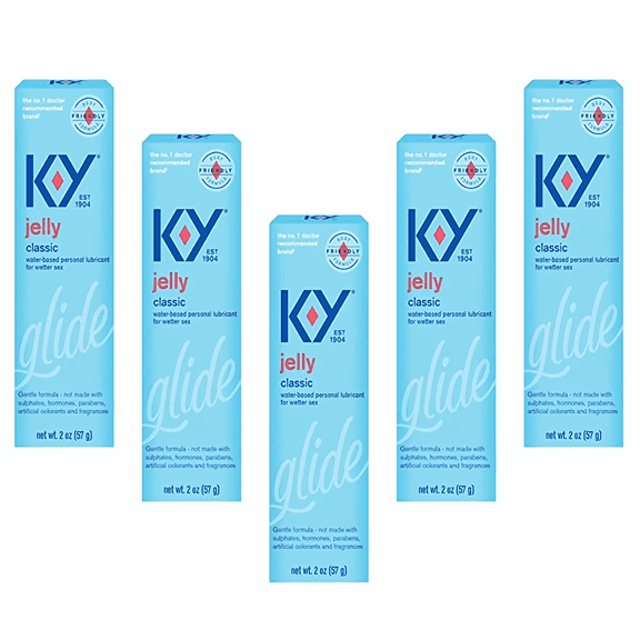 Ky Personal Lub Jelly Size (Pack of 5)
