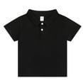 thumbnail image 1 of KyCheLot 2-7 Years Boys Girls Golf Shirts Cotton Wicking Button Collared Summer Short Sleeve Shirt Tops, 1 of 2
