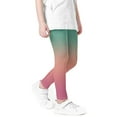 thumbnail image 1 of KyCheLot 3-8 Years Girls Leggings Summer Comfy Stretchy High Waist Multicolor Slim Tights Printed Pants, 1 of 4