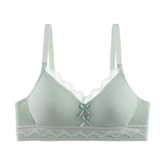 KyCheLot Big Girls Wirefree Bra Soft Wicking Strappy Breathable Comfort Push up Bra 14-18 Years