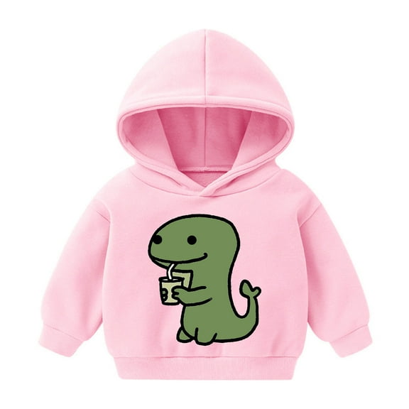 KyCheLot Boys Girls Hoodies Print Cute Warm Long Sleeve Shirts Casual Sweatshirt School Daily 2-7 Years