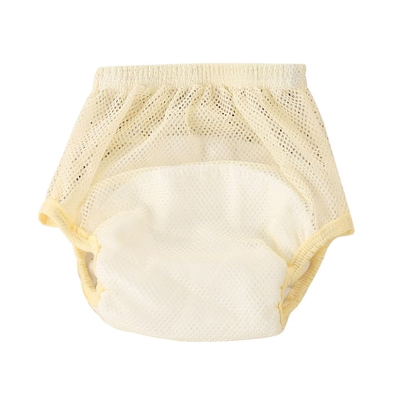 KyCheLot Boys Girls Soft Cloth Diapers Lightweight Breathable Cover Mesh Bloomer Comfort Training Underwear 1Months-2Years