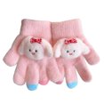 thumbnail image 1 of KyCheLot Boys' Girls' Winter Gloves Elastic Full Finger Fleece Gloves Kids Cute Thicken Warm Gloves, 1 of 4