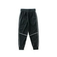 thumbnail image 1 of KyCheLot Boys Jogger Pants Ice Silk Elastic Waist Quick-Dry Sweatpants Baggy Sports Pants 7-12 Years, 1 of 3