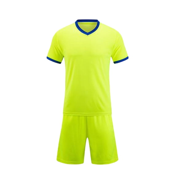 KyCheLot Boys Sport Outfit Quick Dry Loose V Neck Short Sleeve Tee Tops and Shorts 2 Piece Set Atheletic 4-11Years