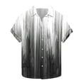 thumbnail image 1 of KyCheLot Button down Shirt for Men Summer Plaid Short Sleeve Shirts Collared Casual Plus Size Tops Business, 1 of 5