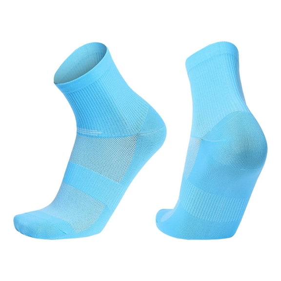 KyCheLot Crew Socks for Men Women Breathable Unisex Soft Thin Ankle Socks for Athletic Running Hiking