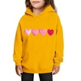 thumbnail image 1 of KyCheLot Cute Hoodies for Girls Long Sleeve Casual Pullover Tops Sweatshirts with Pocket 3-14 Years, 1 of 5