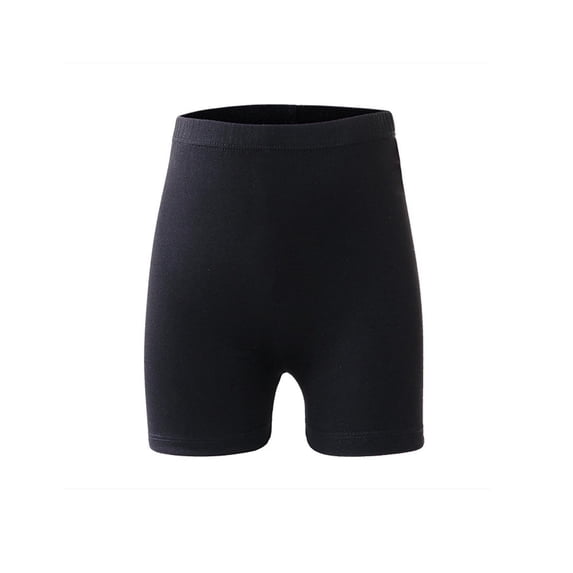 KyCheLot Girls Dance Shorts Cotton Basic Comfy Solid Color Athletic Bike Short Underdress Underpants 3-10 Years