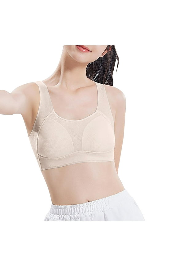 Girls Everyday T-Shirt Bra No Underwire Comfort Seamless Pullover Support Sport Bras 12-16 Years