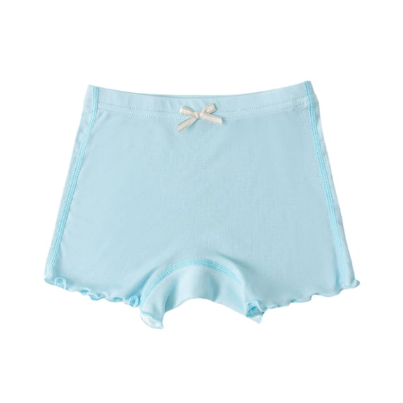 KyCheLot Girls Under Dress Shorts Bow Bottoms Stretchy Soft Underwear Dailywear 3-10 Years