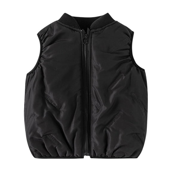 KyCheLot Kids Boys Warm Vest Quilted Casual Lightweight Sleeveless Jacket Zip up Winter Outerwear Coats 2-12 Years