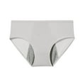 thumbnail image 1 of KyCheLot Leakproof Underwear for Women Period Seamless Breathable Comfy Mid Waist Briefs, 1 of 5