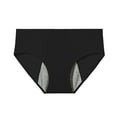 thumbnail image 1 of KyCheLot Leakproof Underwear for Women Period Seamless Breathable Comfy Mid Waist Briefs, 1 of 5