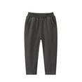thumbnail image 1 of KyCheLot Little Boys Sweatpants 2-8 Years Lightweight Cotton Solid Color Elastic Waist Active Pants, 1 of 2