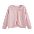 thumbnail image 1 of KyCheLot Long Sleeve Girls Knit Cardigan with Button Closure Soft Cotton Sweater Cardigans 4-16 Years, 1 of 3