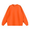 thumbnail image 1 of KyCheLot Men's Long Sleeve Pullover Shirt Crew Neck Classic Solid Color Baggy Sweatshirts Winter Fall, 1 of 6