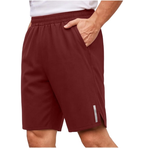 KyCheLot Mens Summer Active Shorts Everyday Elastic High Waist Quick Dry Basketball Workout Shorts