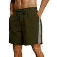 thumbnail image 1 of KyCheLot Mens Sweat Shorts Summer Daily Activewear Elastic Drawstring Wide Leg Lounge Shorts with Pockets, 1 of 7