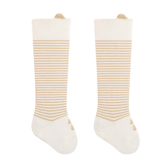 KyCheLot Newborn Baby Over Knee Socks Girl Boy Cotton Thermal Soft Seamless Tube Long Stockings Socks 0-3 Years