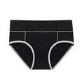 thumbnail image 1 of KyCheLot Plus Size Cotton Underwear for Women 5 Pack Breathable Stretch Full Coverage High Waist Panties Multicolor M-5XL, 1 of 6
