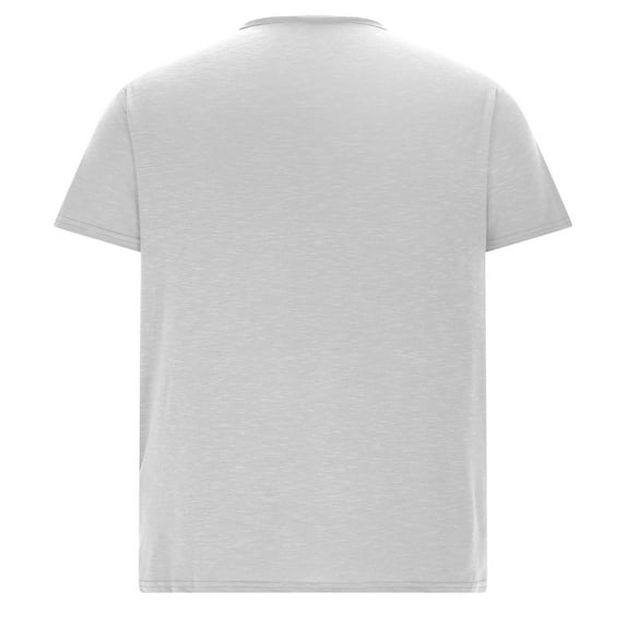 KyCheLot Summer V-Neck T-Shirt for Men Cotton Casual Short Sleeve T Shirt Solid Color Athletic Undershirt