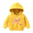thumbnail image 1 of KyCheLot Toddler Girls Hoodies Long Sleeve Soft Pullover Print Cute Dailywear Sweatshirt 2-7 Years, 1 of 6