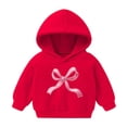 thumbnail image 1 of KyCheLot Toddler Girls Hoodies Long Sleeve Soft Pullover Print Cute Dailywear Sweatshirt 2-7 Years, 1 of 6