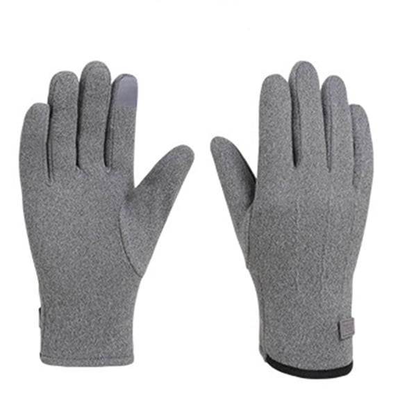 KyCheLot Unisex Winter Gloves Windproof Full Finger Thicken Outdoor Gloves Comfy Warm Hiking Cycling Gloves