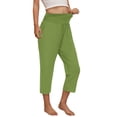 thumbnail image 1 of KyCheLot Wide Leg Capris for Girls Lounge Soft High Waist with Pockets Crop Pants for Summer Everyday 4-14 Years, 1 of 7