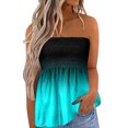 thumbnail image 1 of KyCheLot Women's Bandeau Tube Tops Summer Sleeveless Strapless Tank Top Causal Going out Tanks for Women, 1 of 5