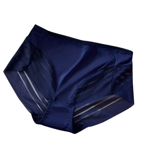 KyCheLot Women's Full-Coverage Briefs Comfy Wicking Seamless High Waist Solid Color Underwear