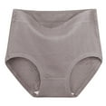 thumbnail image 1 of KyCheLot Women's High Waist Panties Breathable Stretch Briefs Plus Size Everyday Underwear, 1 of 4
