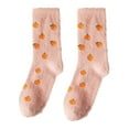 thumbnail image 1 of KyCheLot Women's Warm Socks Cute Fuzzy Winter Thick Crew Socks Home Sleeping Socks, 1 of 4