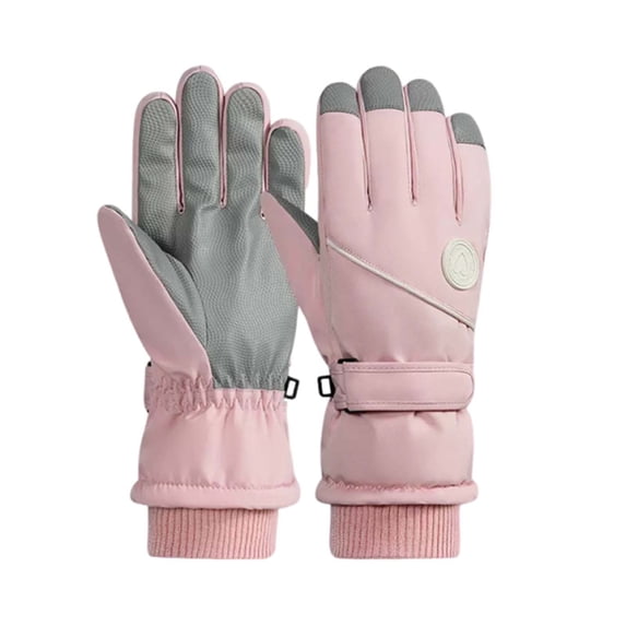 KyCheLot Women's Winter Gloves Windproof Waterproof Thicken Full Finger Gloves Thermal Outdoor Gloves