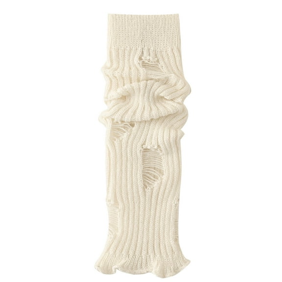 KyCheLot Womens Leg Warmers Winter Warm Knee Warmers Knit Stretchy Boot Cuffs Stockings