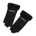 thumbnail image 1 of KyCheLot Womens Soft Winter Gloves Warm Fleece Lined Basic Windproof Cute Winter Glove Thermal Mittens, 1 of 2