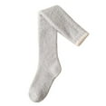 thumbnail image 1 of KyCheLot Womens Warm Long Socks Fuzzy Home Sleeping Thicken Comfy over the Knee Socks Slipper Socks, 1 of 3