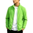 thumbnail image 1 of KyCheLot Zip up Windbreaker for Kids Stand Collar Solid Color Long Sleeve Outerwear Lightweight Casual Windbreaker, 1 of 9