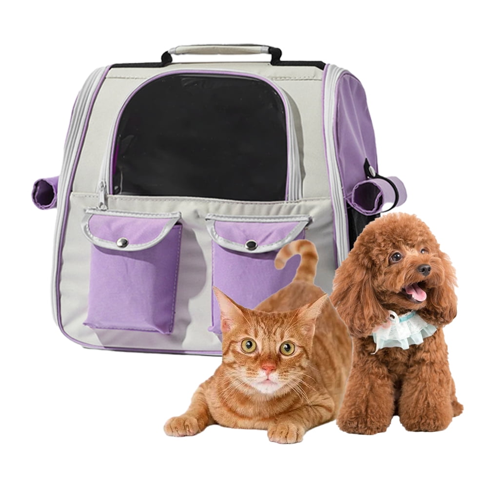 Kyaiguo Cat Carrier Bag Portable Cat Backpacks for Carrying CatsFolding