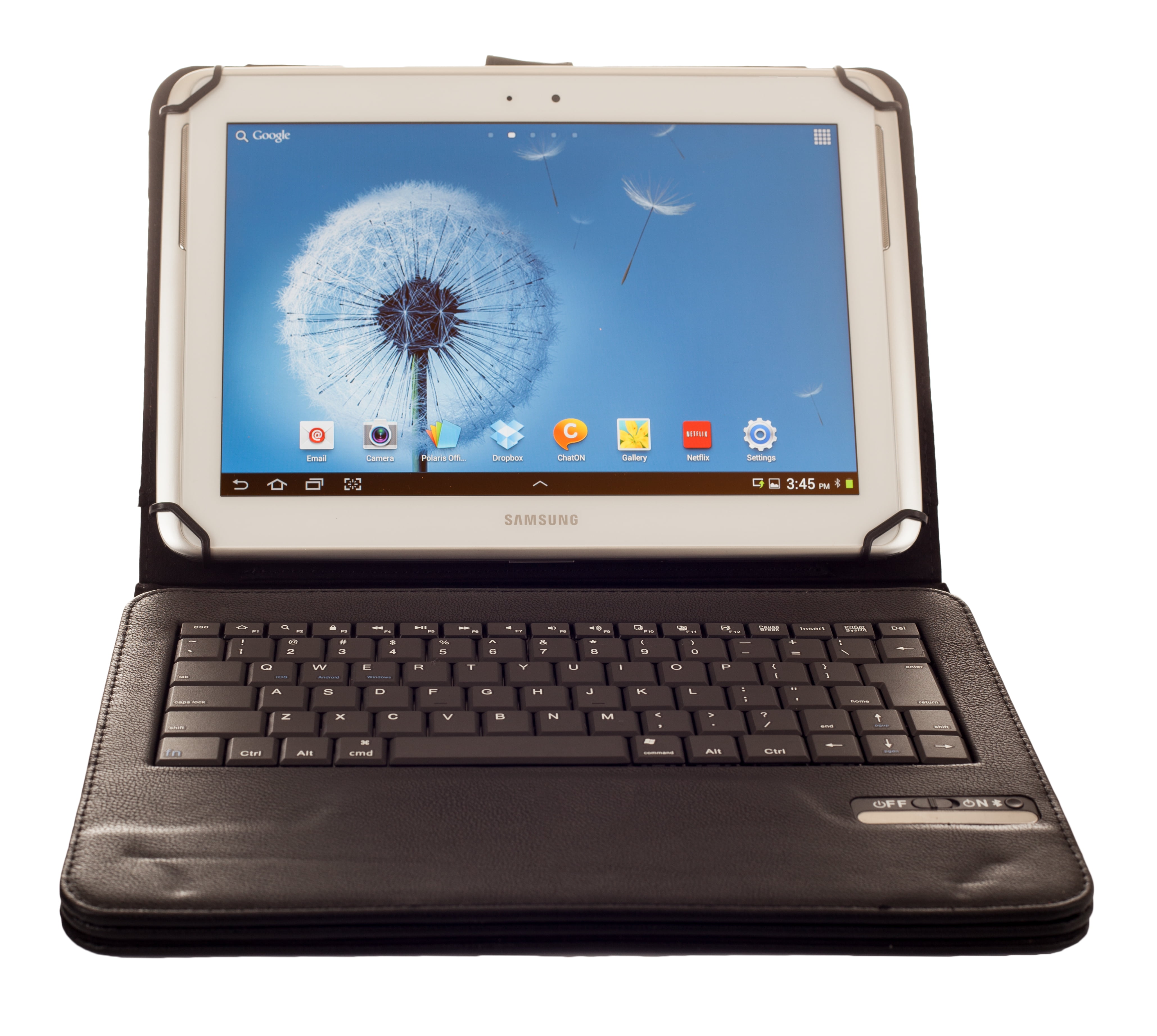 Kyasi 9"10" Wireless Executive Bluetooth Keyboard Case Folio Universal