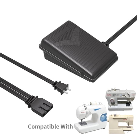 Kybate 110V Foot Control Pedal Compatible With Singer 9018N503 9027N603 9032N503 9408 9420 9432 PRO